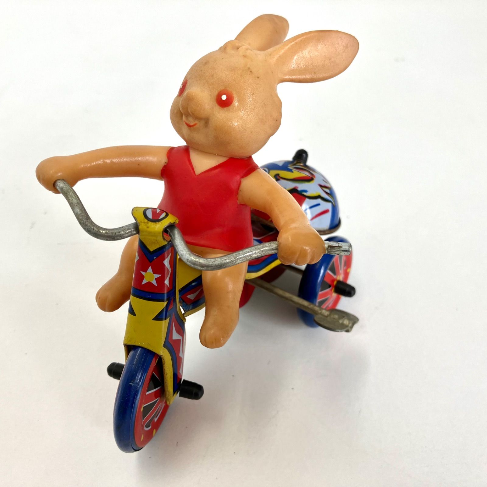 758113】 Bunny Tricycle ブリキ 三輪うさぎ 普通品 - イーストック