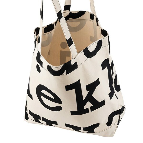 新品 マリメッコ Marimekko トートバッグ アーケラロゴ ラージトート