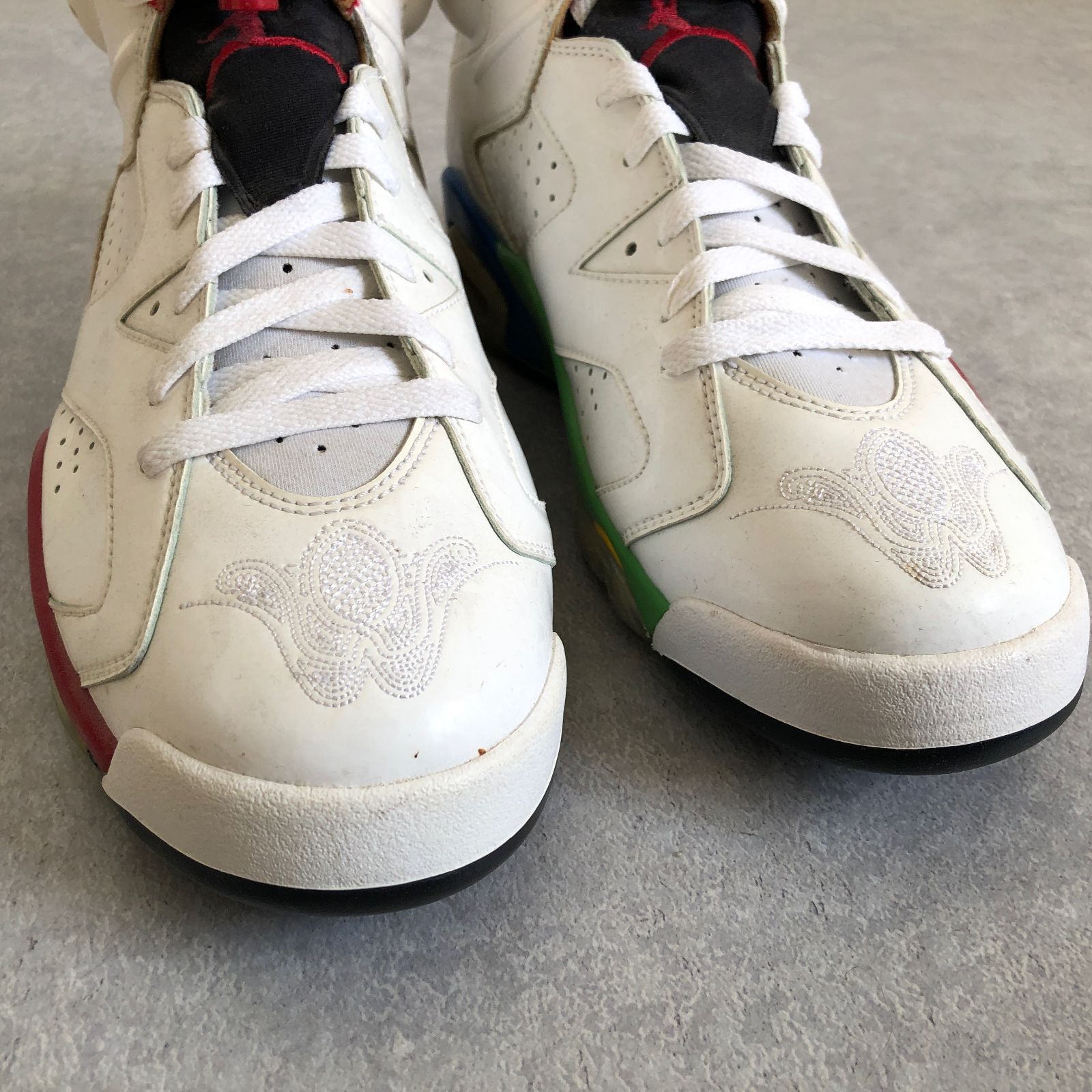 美品 NIKE AIR JORDAN 6 RETRO 北京オリンピック モデル エア 
