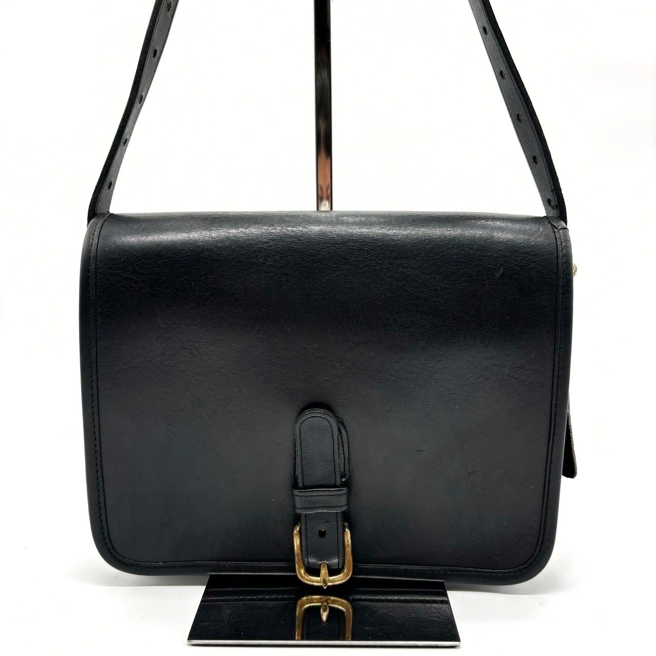 COACH オールドコーチ ショルダーバッグ フラップ バックル ゴールド金具 COACH オールドコーチ ショルダーバッグ フラップ バックル ゴールド