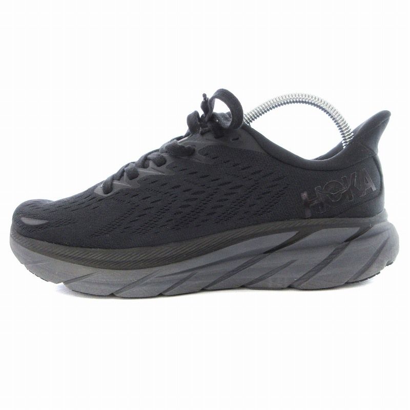 ホカオネオネ HOKA ONE ONE CLIFTON 8 スニーカー ローカット ランニングシューズ カジュアルシューズ 靴 26cm US8 黒  ブラック 1119393 □AD □OF /MM - メルカリ