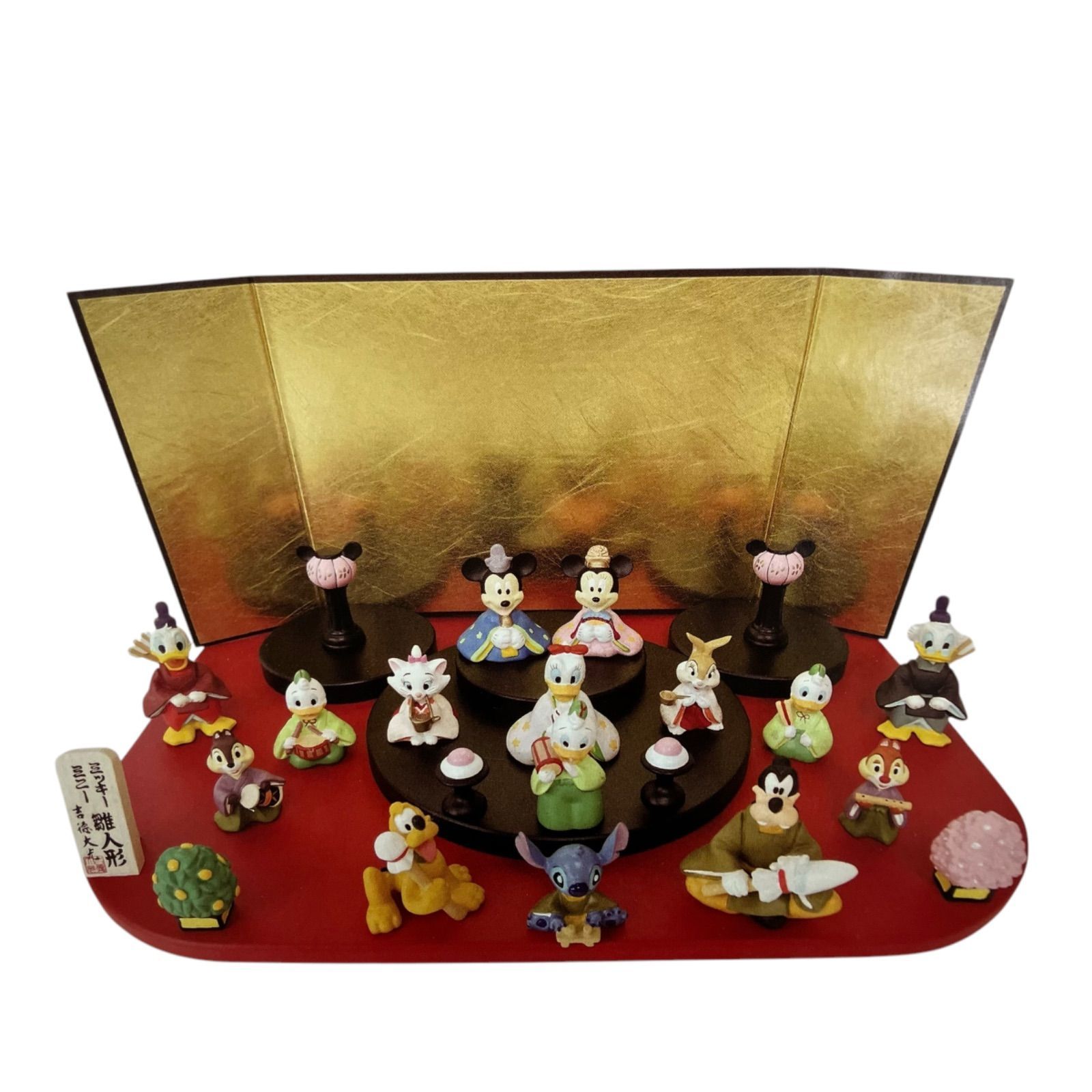 186000 現状品 吉徳 ／ YOSHITOKU ヨシトク 雛人形 ディズニー 段飾り