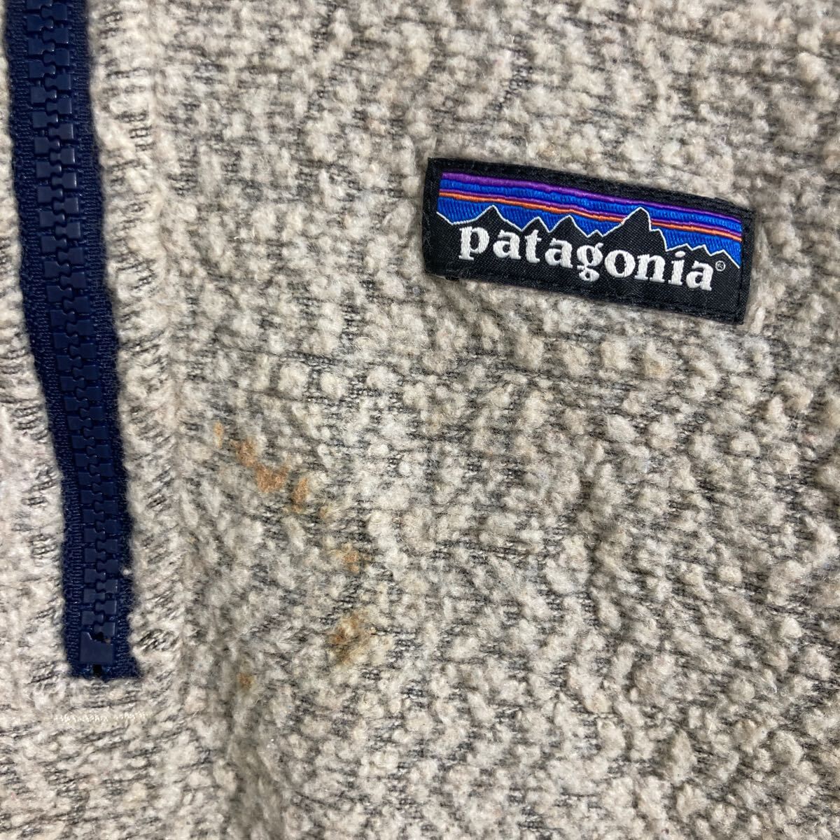 patagonia ニット ジャケット XS パタゴニア ハーフジップ アウトドア 古着卸 アメリカ仕入 a607-5485