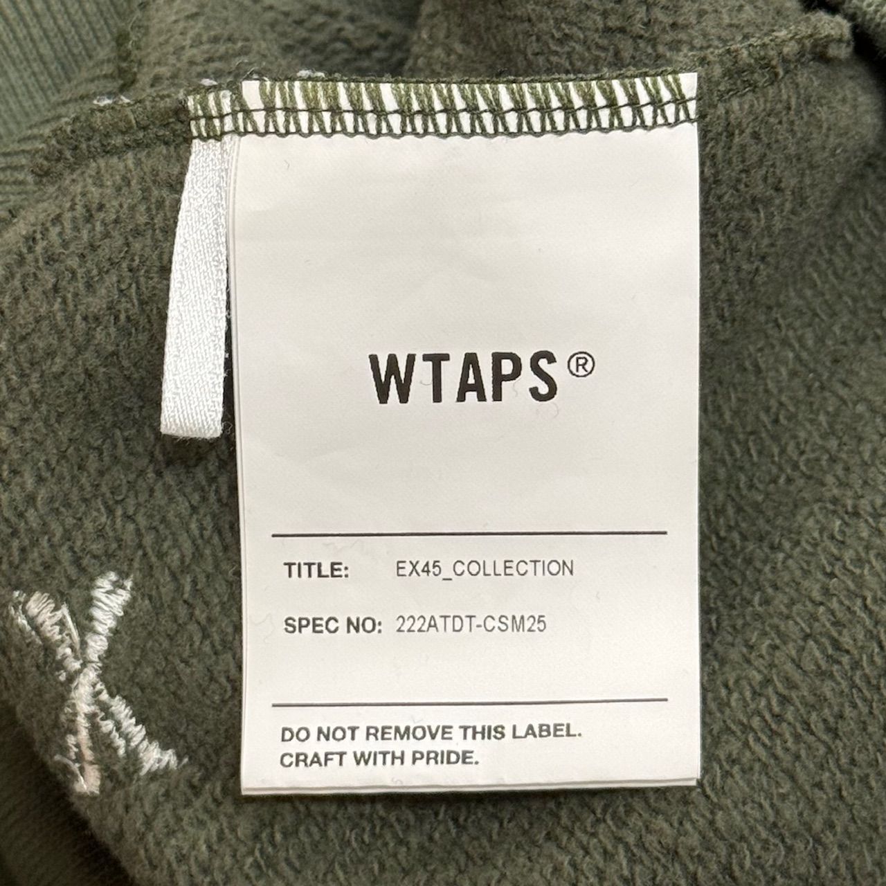 WTAPS 22AW ACNE SWEATER 刺繡 クロスボーン クルーネック WTAPS 22AW ACNE SWEATER 刺繡 クロスボーン クルーネック