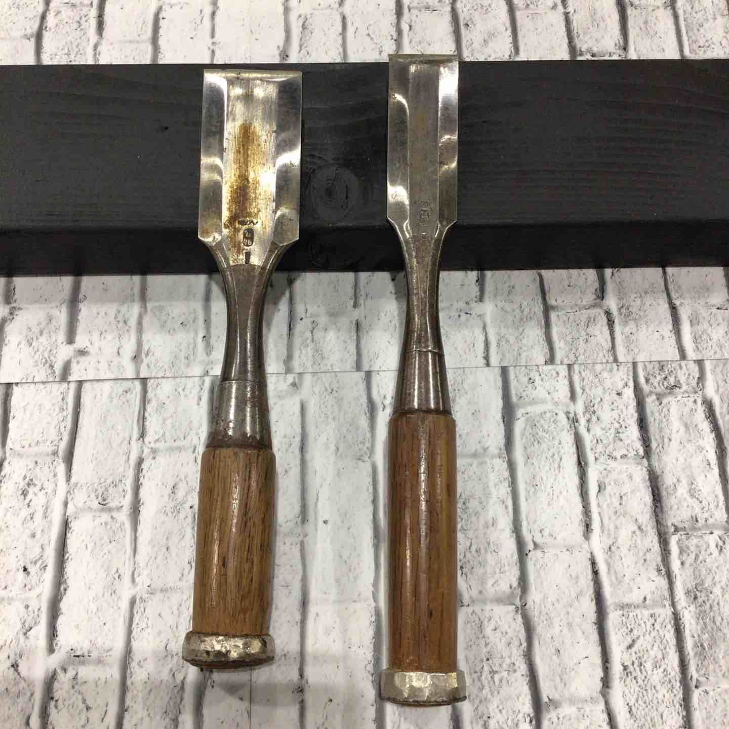 助丸 追い入れ鑿 2本組 約42mm|約30mm 川口店