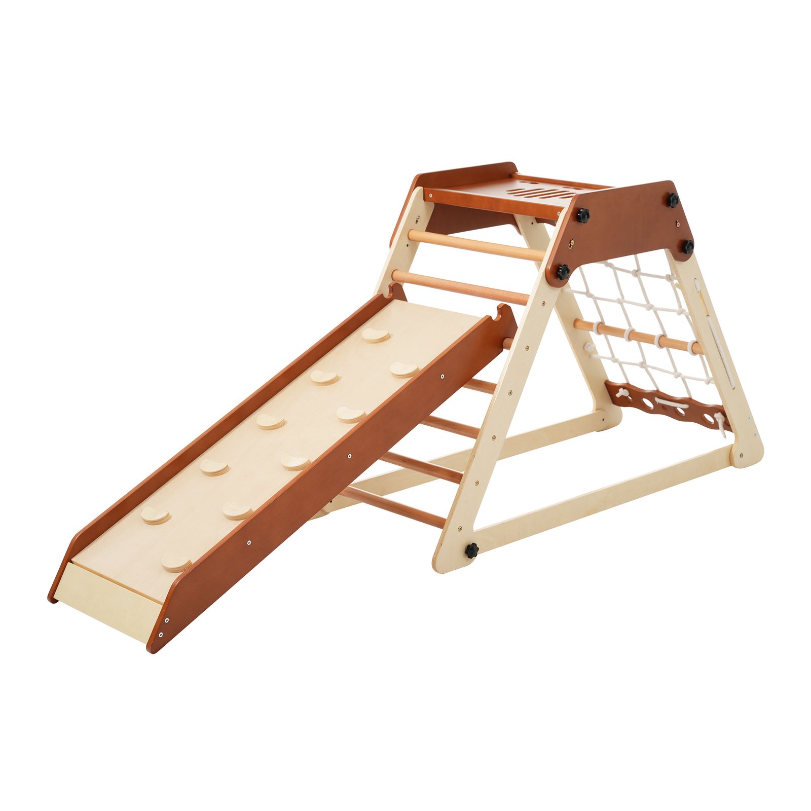 11 割 ジャングルジム 折り畳み式 天然木 すべり台 滑り台 屋内 室内用 室内遊具 キッズ 子供 誕生日プレゼント おもちゃ