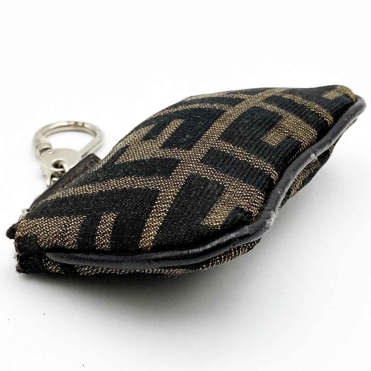 【極美品】FENDIフェンディ　コインケース　ズッカ 決算セール！！！】FENDI フェンディ ズッカ コインケース ミニ