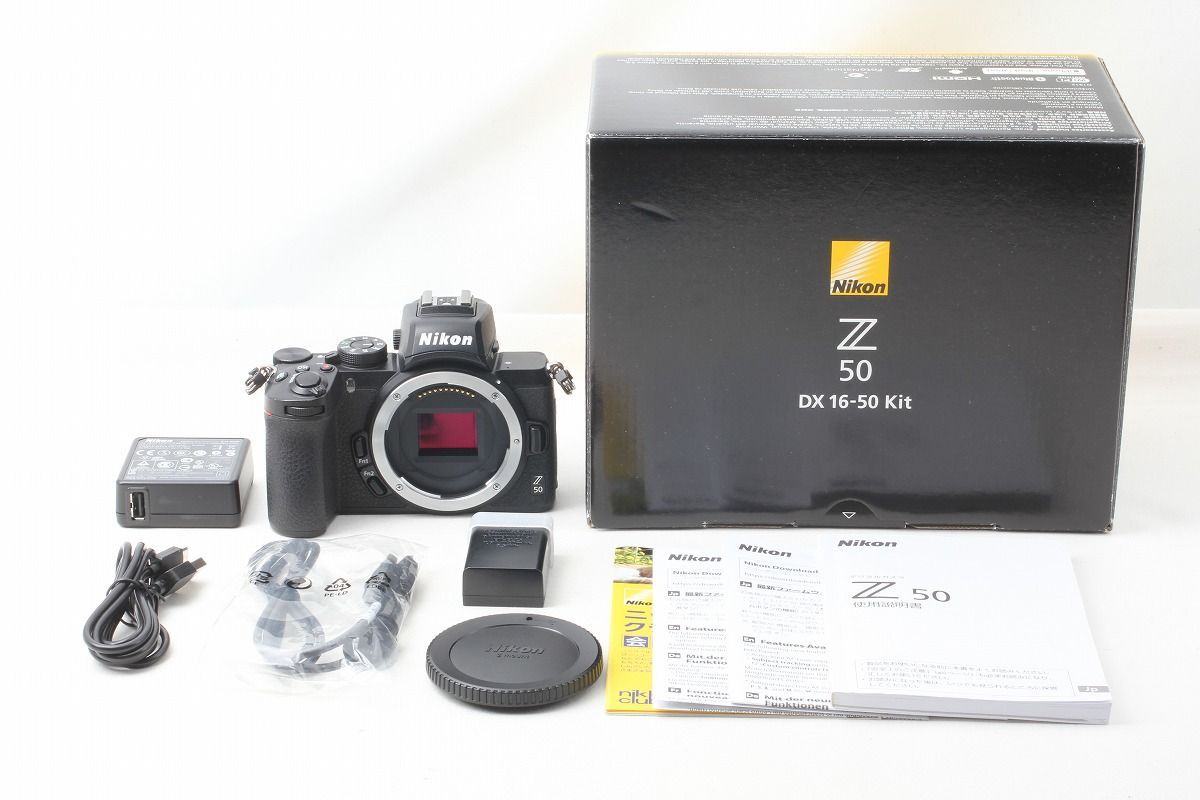 ニコン Nikon Z50 ボディ 僅か19978ショット 付属品満載 元箱 47104