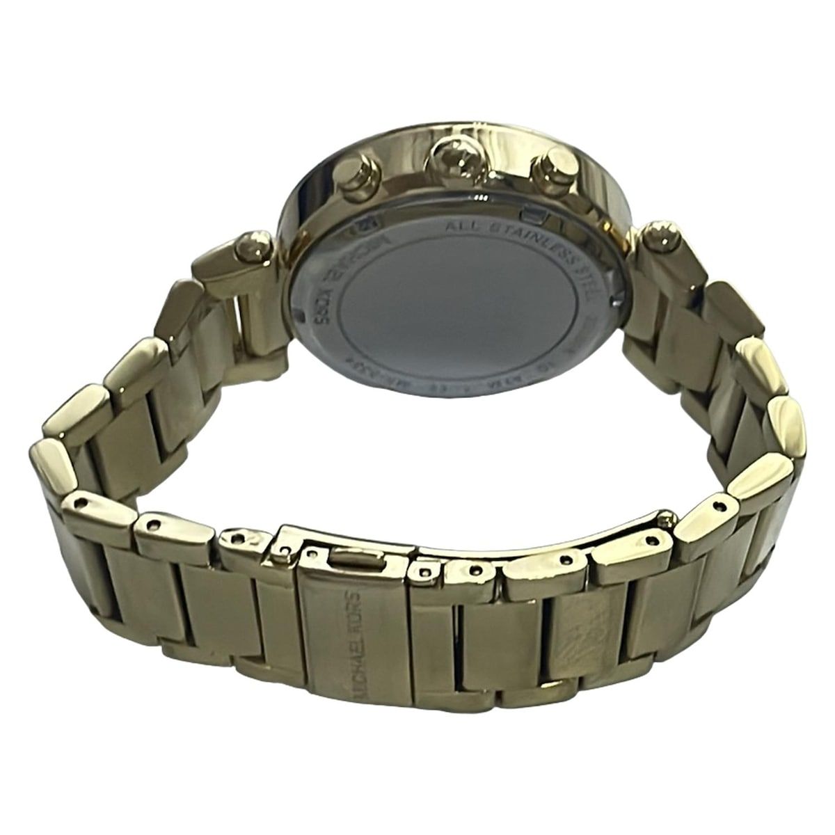 MICHAEL KORS マイケルコース 腕時計 - MK-5354 レディース クロノグラフ|ラインストーンベゼル アイボリー NICORILABO_COM