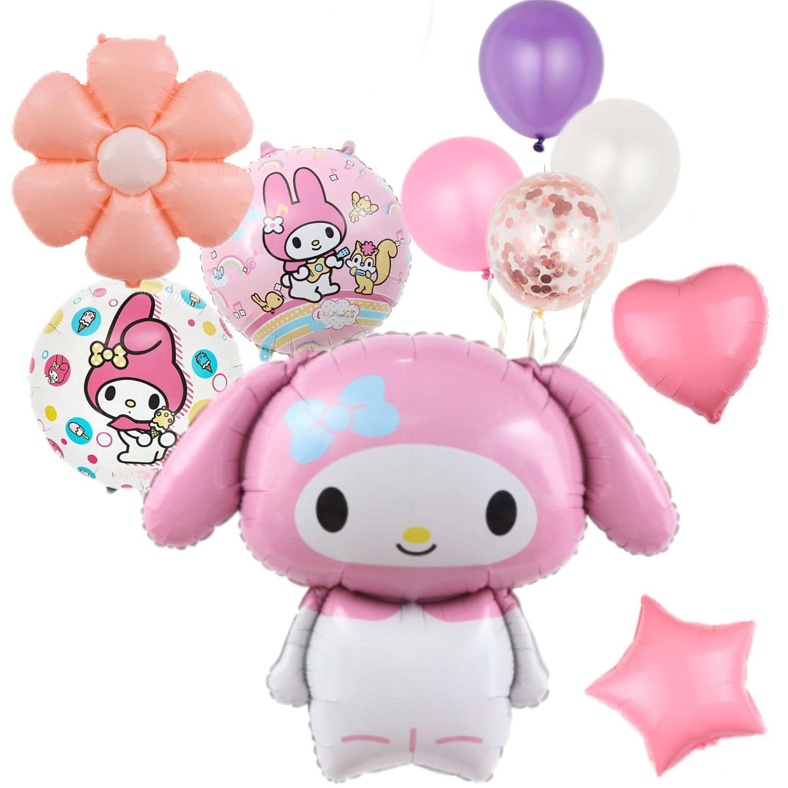 く日はお得♪ 記念日 手持ち バースデー キャラクター パーティー風船バルーン ぬいぐるみ