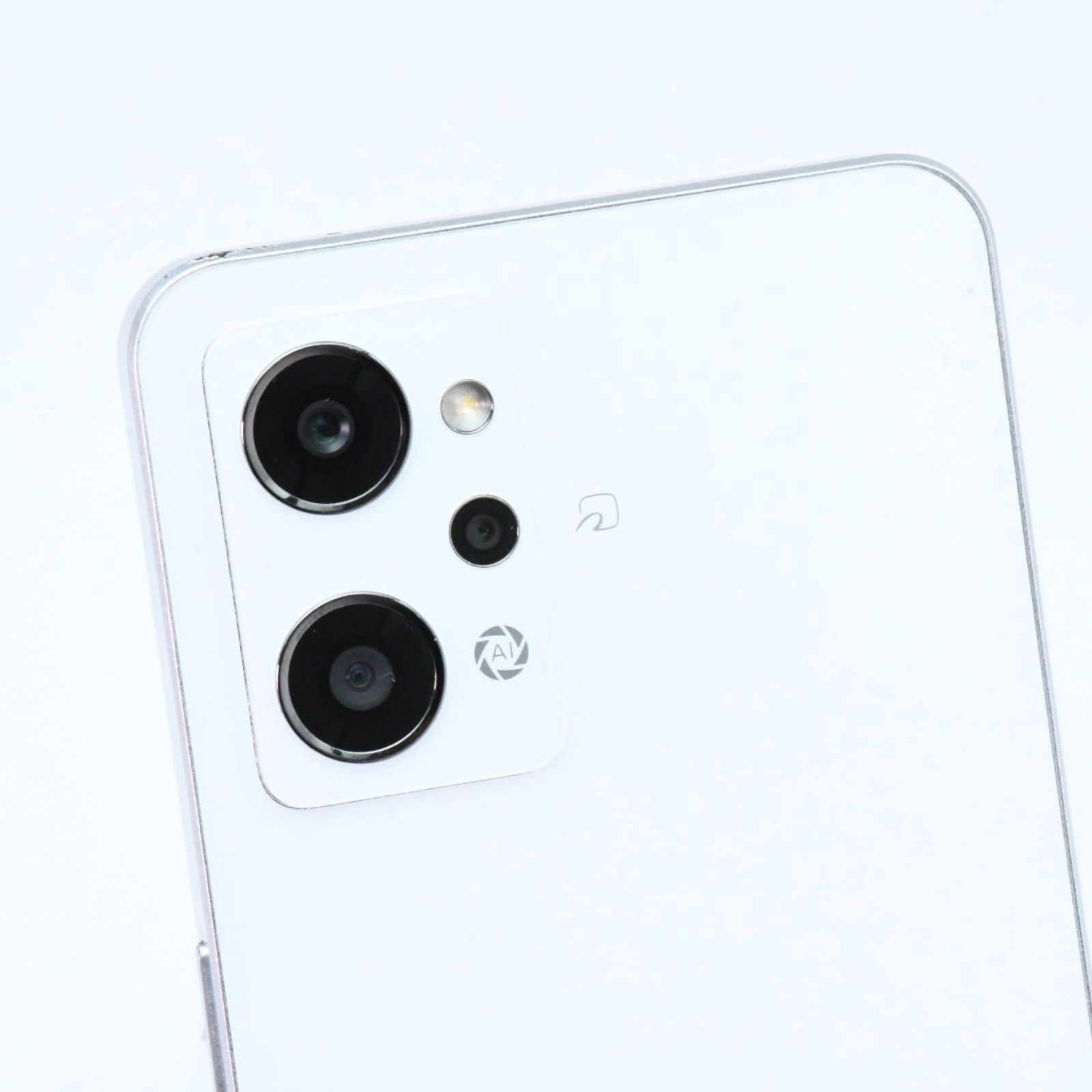 液晶美品】SIMフリー OPPO Reno9 A 8GB/128GB A301P ムーンホワイト 