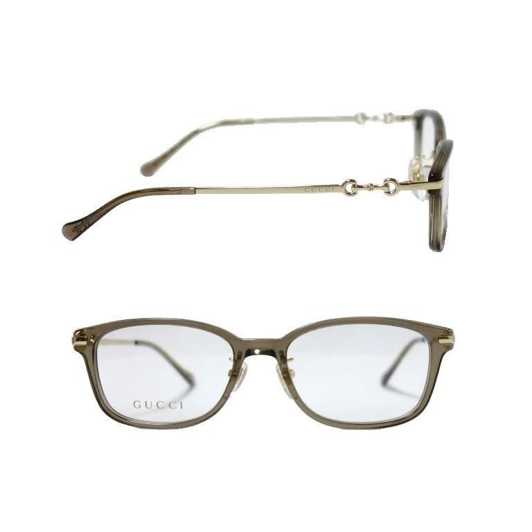 GUCCI グッチ メガネフレーム GG1129OJ 004 ブラウンクリア GUCCI 】グッチ メガネフレーム GG1129OJ 004 ブラウンクリア