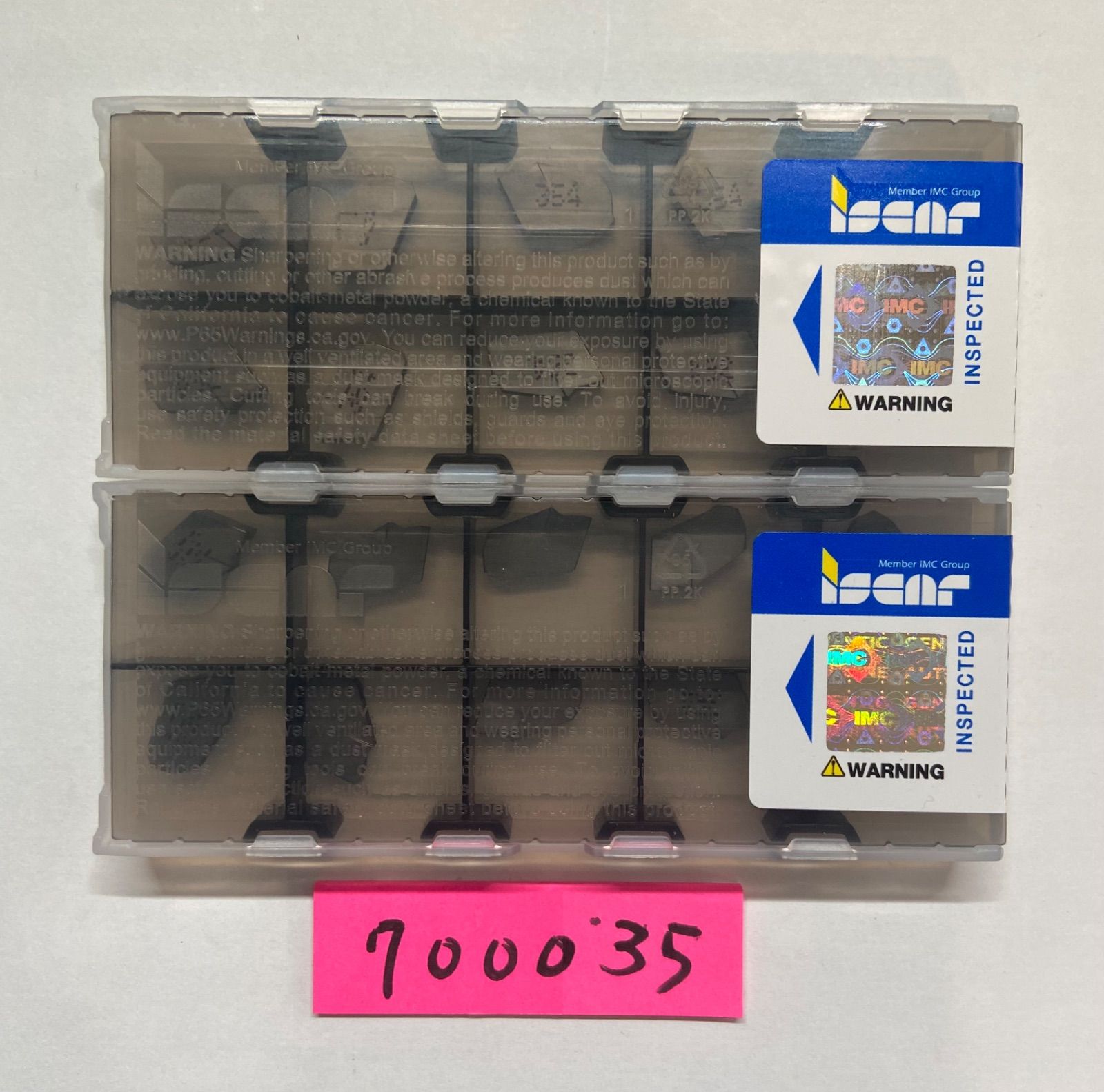 イスカル ISCAR 旋盤チップ GTN 3 IC354 ショップ 3箱セット イスカル