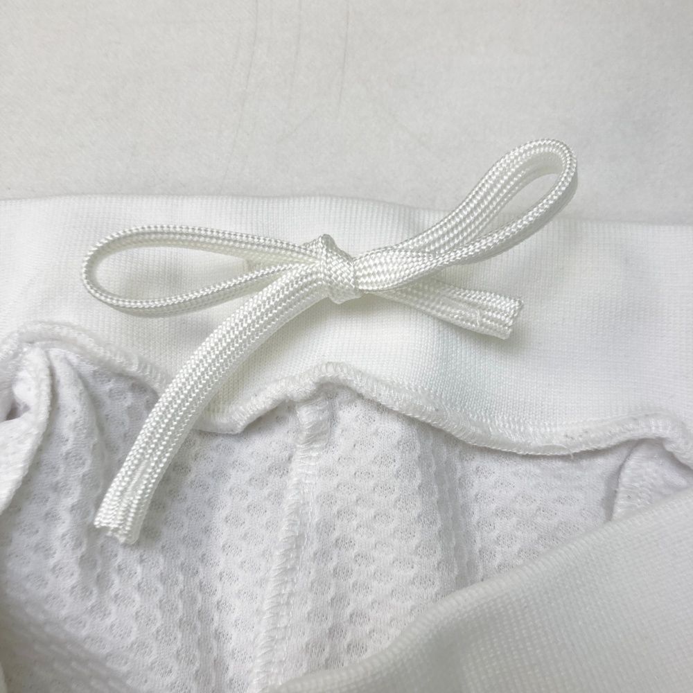 サイズ：L AND PER SE アンパスィ  ロングパンツ ロゴ  ホワイト系 [240101489687] ゴルフウェア レディース ストスト サイズ：L AND PER SE アンパスィ ロングパンツ ロゴ ホワイト系