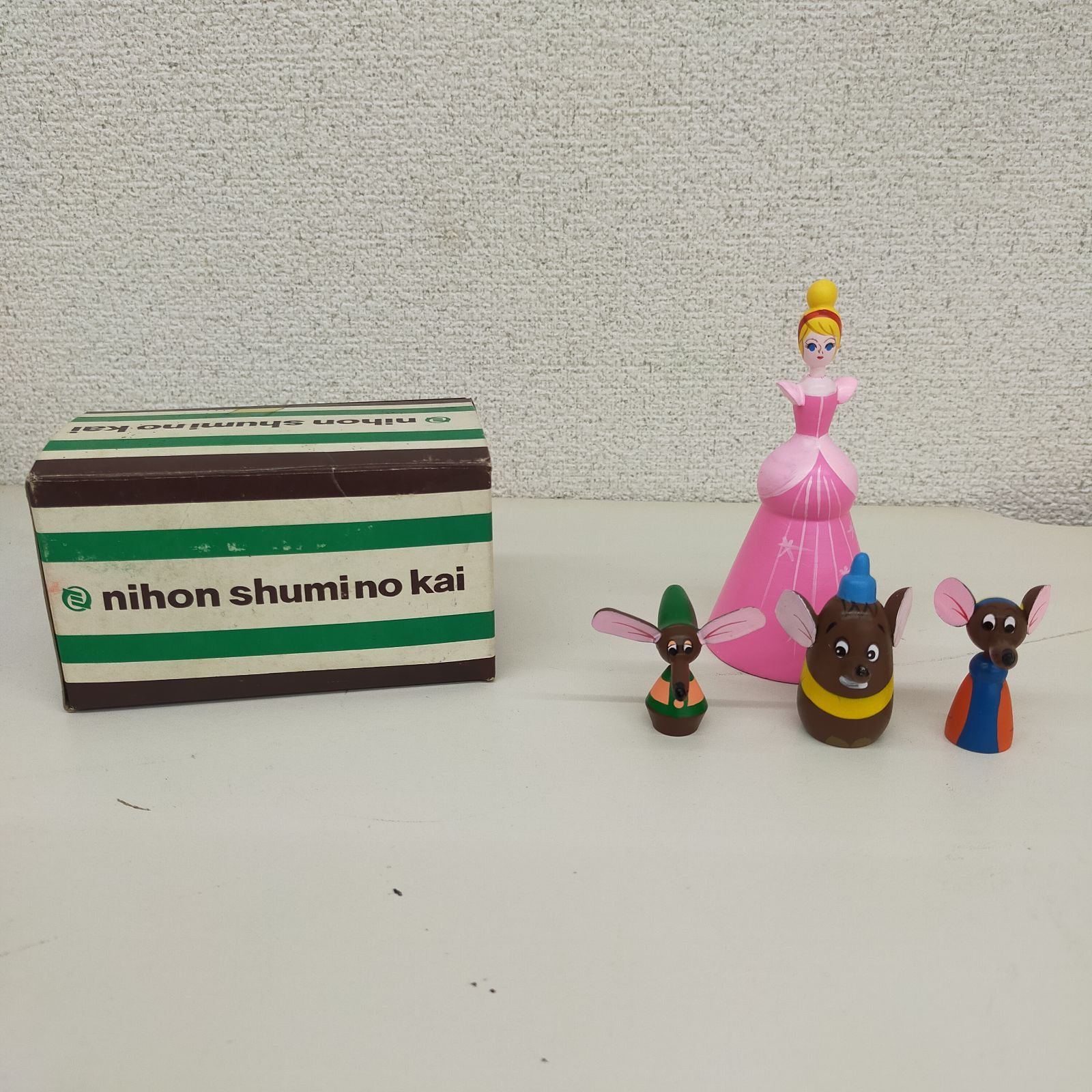 ディズニーまんがこけし ディズニーハウス 590 シンデレラセット