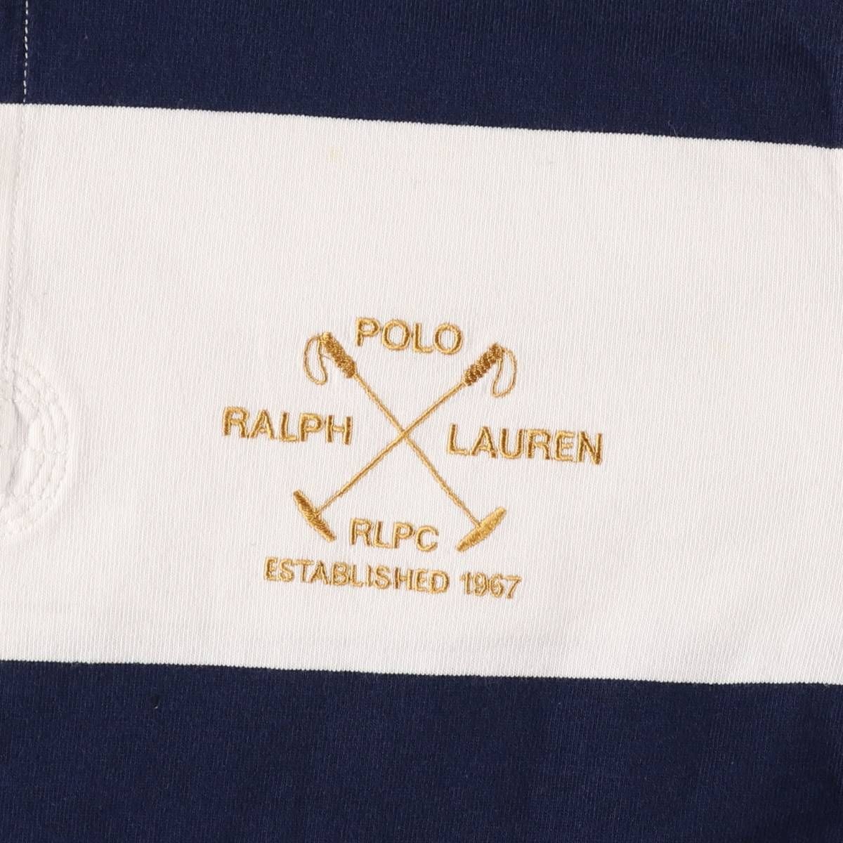 古着 ラルフローレン Ralph Lauren POLO by Ralph Lauren 長袖 ラガー  