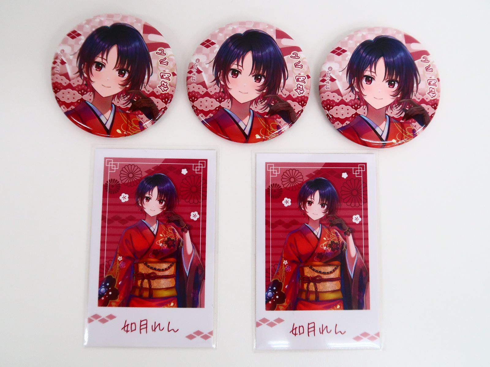 ぶいすぽっ！ 如月れん フェス 缶バッジ 24点 ぶいすぽっ！ 如月れん