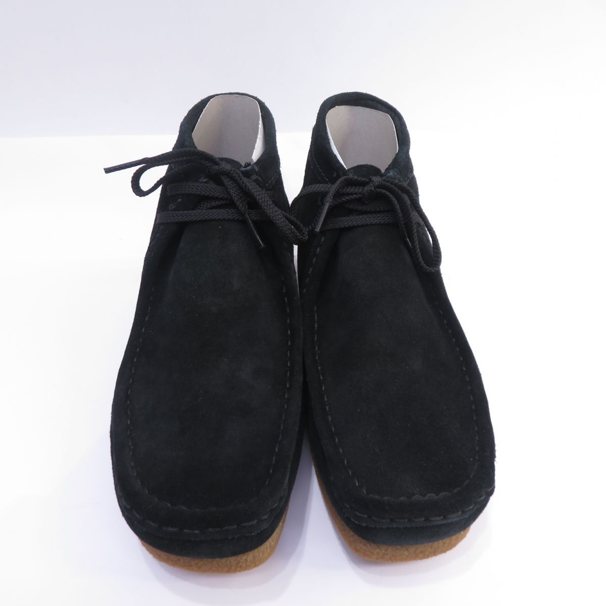 Clarks クラークス Shacre Boot Black Suede チャッカブーツ デザート