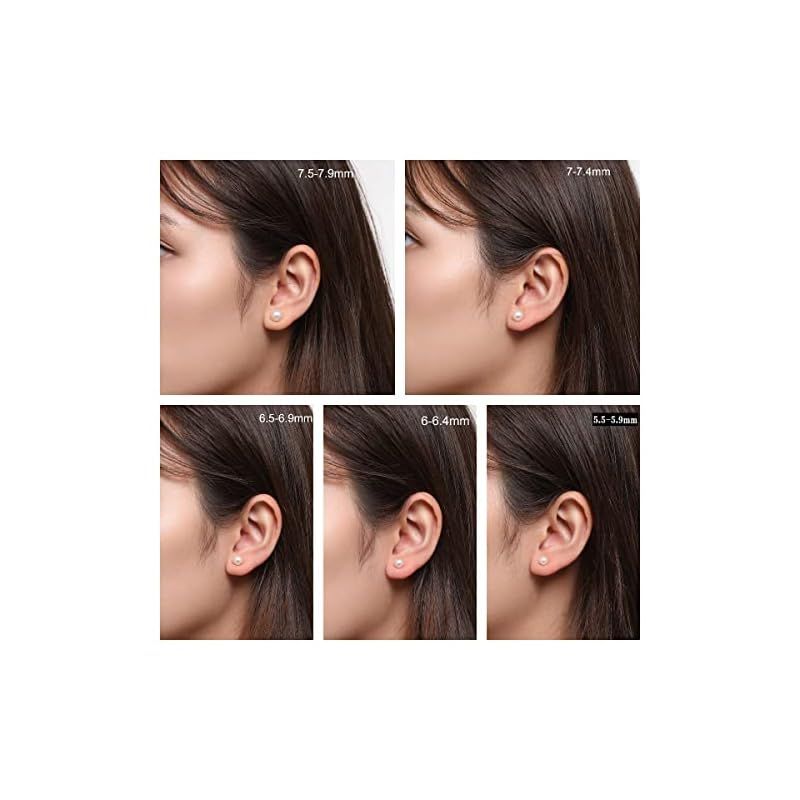 KOKO PEARL JEWELRY アコヤ真珠 ピアス 5.0mm-5.4mm 真珠 パール レディース 本真珠 18金 ホワイト カジュアル 普段使い supe18k-50 NEXPOTALLINN_EU