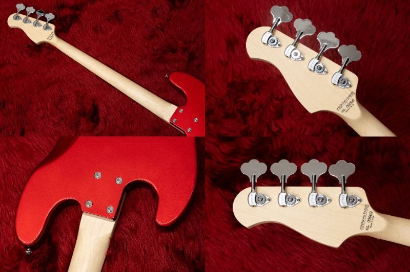 outlet】Ashdown / THE GRAIL J Style Bass Candy Apple Red #00009