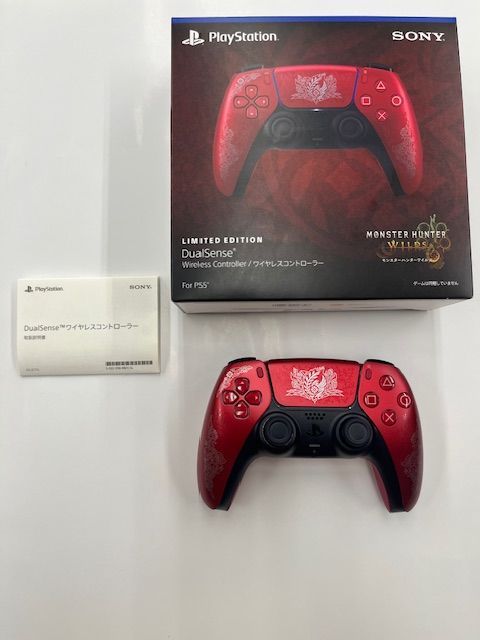 dualsense モンスターハンターワイルズ リミテッドエディション Amazon.co.jp: 【純正品】DualSense ワイヤレスコントローラー