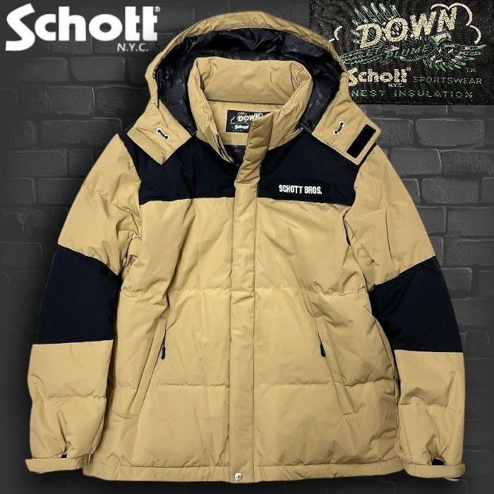 Schott N.Y.C. ショット CLASSIC TWOTONE DOWN JKT クラシック 2トーン 