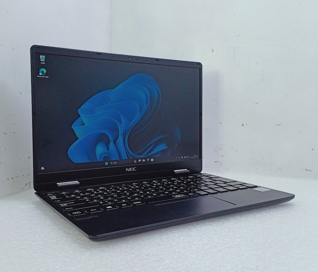 Win11 10世代i7 高速SSD 12.5型軽量モバイル NEC VersaPro VKV12|C-6 Core i7-10510Y 1.2GHz|8GB|SSD 256GB|Wi-Fi|Webカメラ