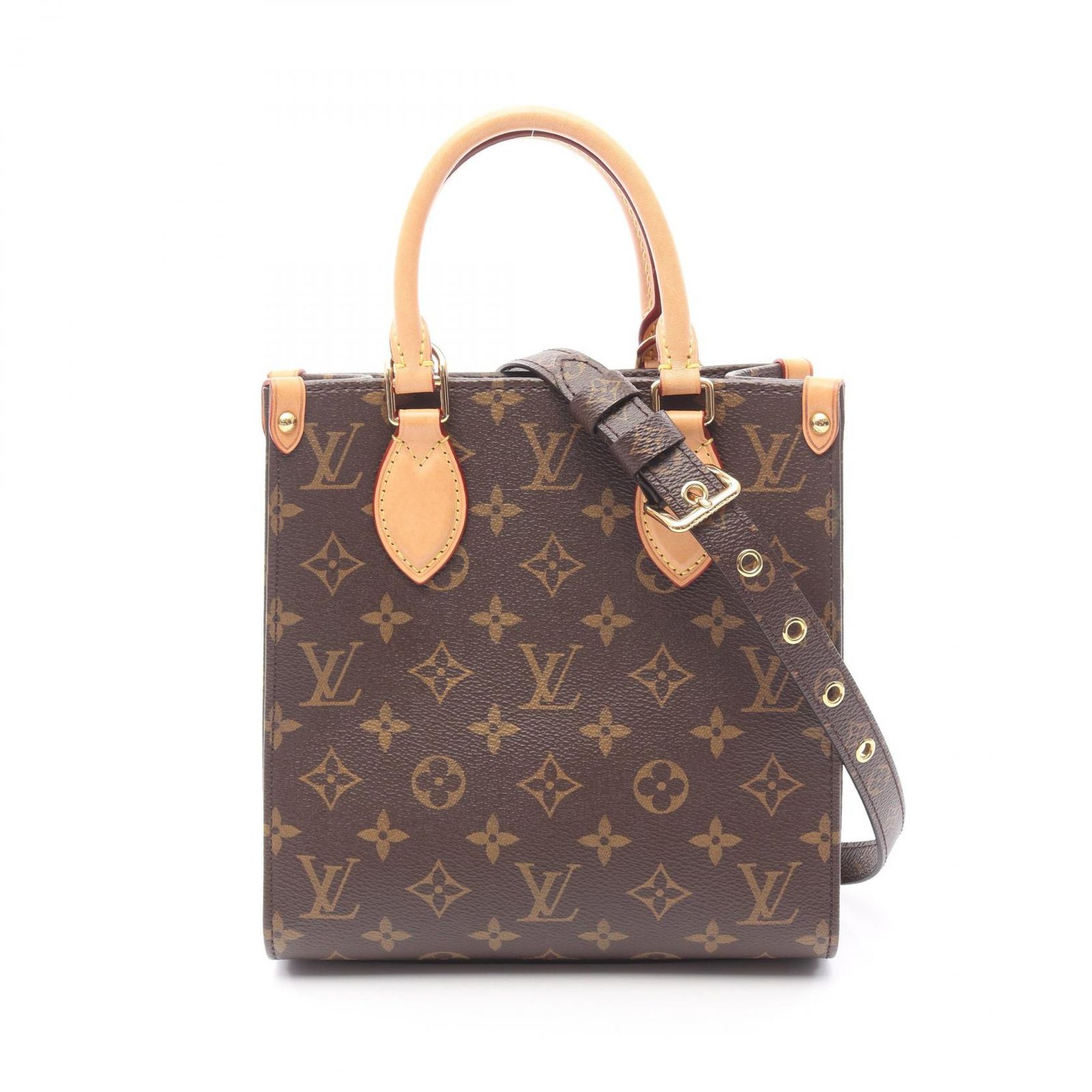 LOUIS VUITTON　 サックビコロール パテントハンドバッグ ブラウン ルイ・ヴィトン LOUIS VUITTON ハンドバッグ サックプラ BB