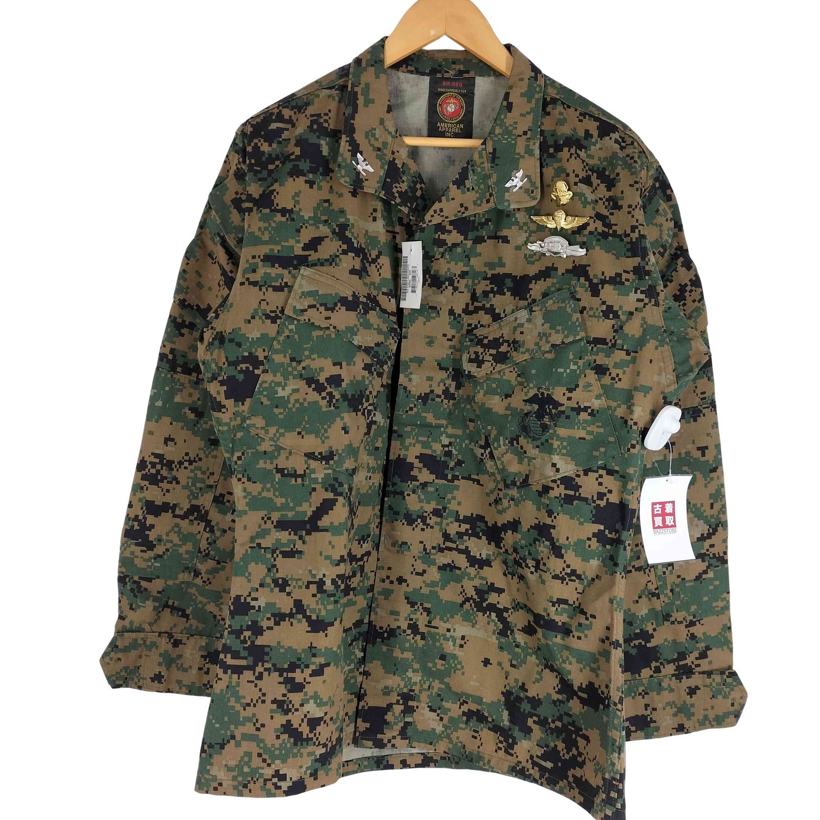 【2004年製】USMC MCCUU デザートマーパット L-R 実物 USED 米軍 USMC MCCUU コンバットジャケット DESERT MARPAT