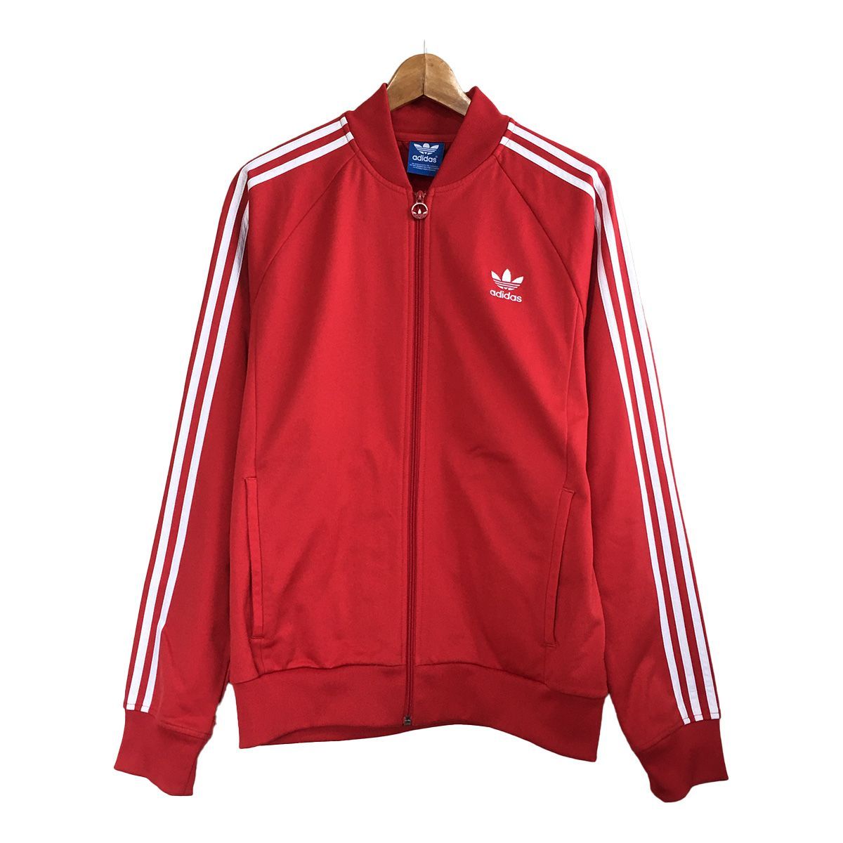 古着 adidas アディダス トラックジャケット ジャージ トレフォイル 