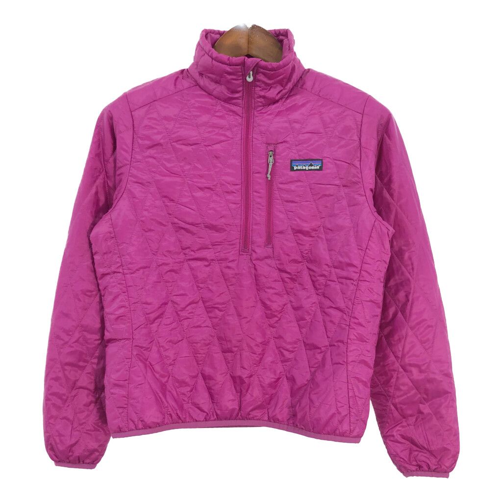 patagonia パタゴニア ハーフジップ キルティング ナノパフ