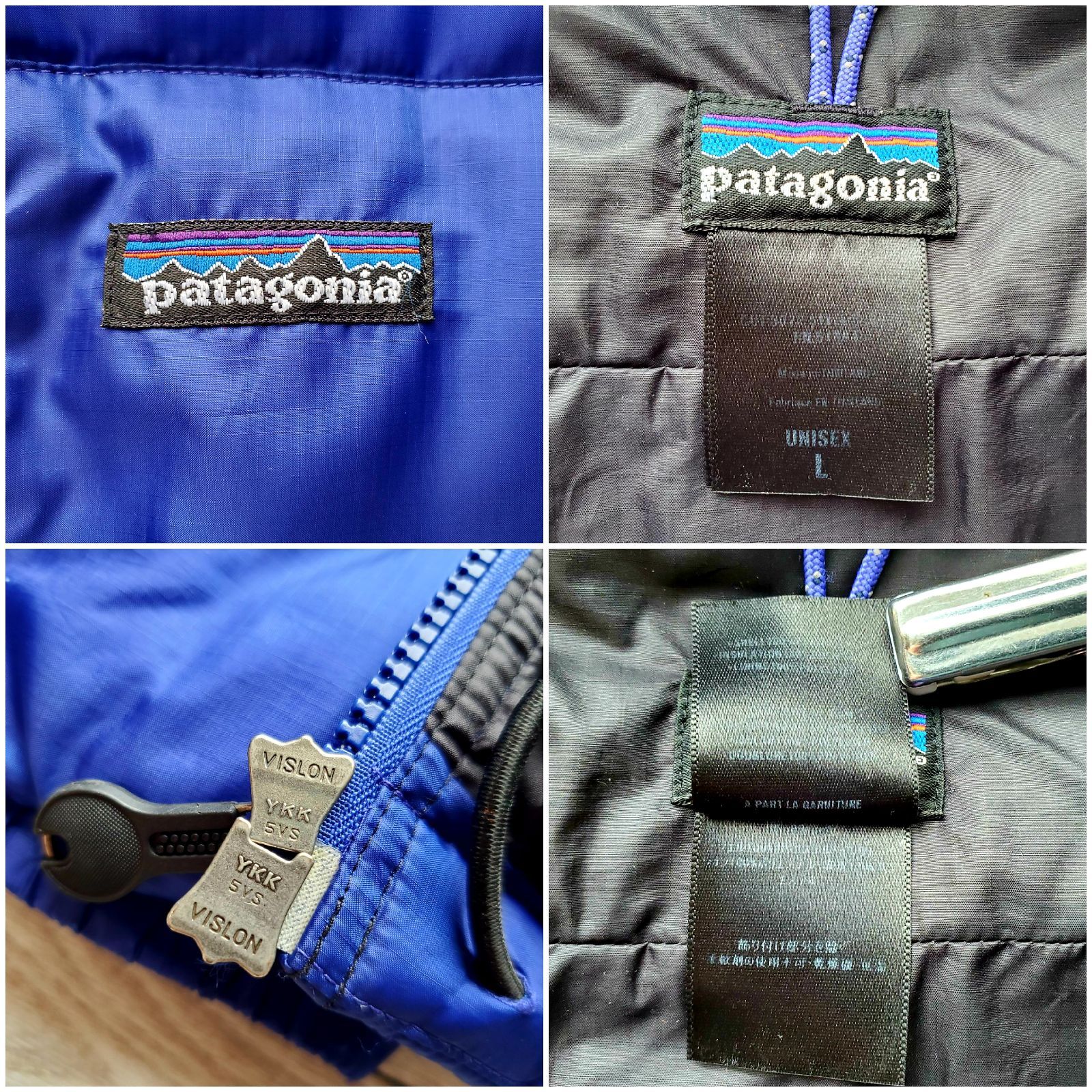 PATGONIA ダスパーカ セイロンブルー　L 04年製 patagonia DAS Parka 