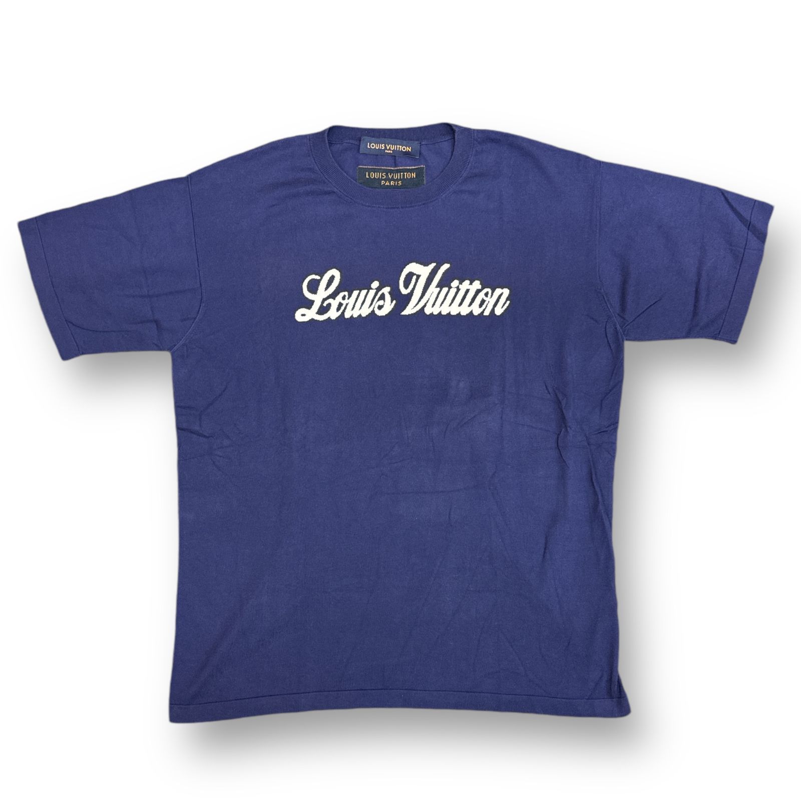 LOUIS VUITTONルイヴィトングラフィックロゴニット TシャツM