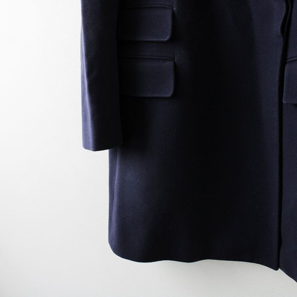 【美品】STELLA McCARTNEYステラマッカートニー　紺チェスターコート STELLA McCARTNEY ステラマッカートニー ウール チェスター