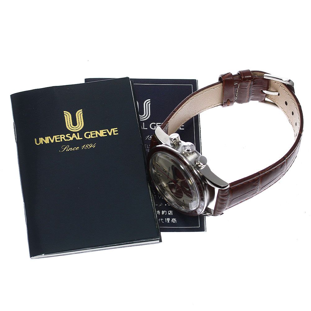 ユニバーサルジュネーブ Universal GENEVE 884.485 コンパックス クロノグラフ 手巻き メンズ保証書付き_755802