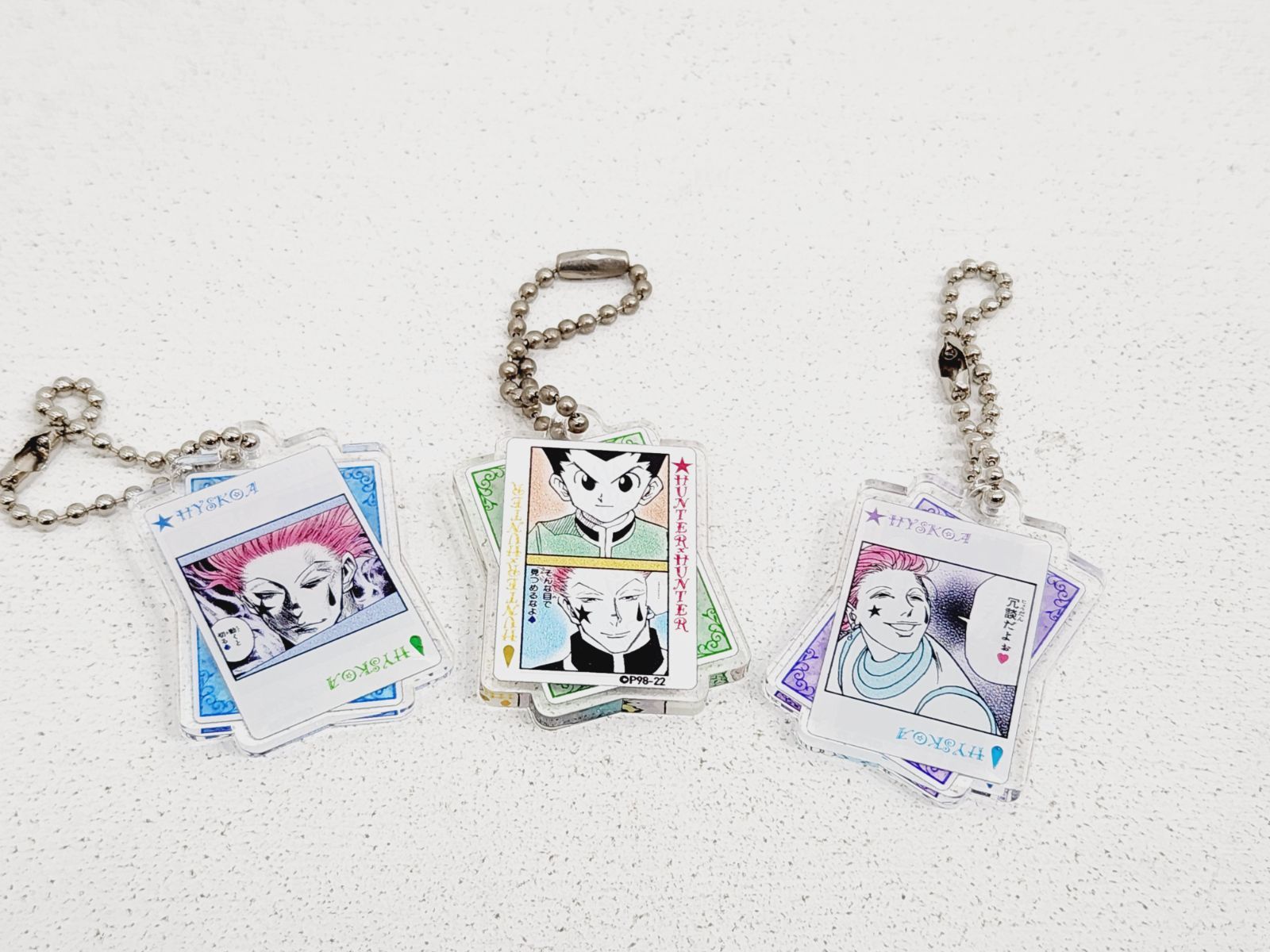 HUNTER×HUNTER 冨樫義博展 ヒソカ バンジーガム アクリルチャーム Amazon.co.jp: ぞくぞく 冨樫義博展 ヒソカ バンジーガム キャラ