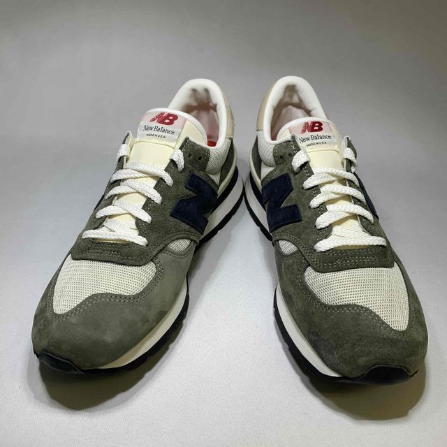 MADE IN USA New Balance M990V1 M990 WG1 ニューバランス 990 ピッグスウェード 国内未発売モデル New  balance USA (1504) - メルカリ