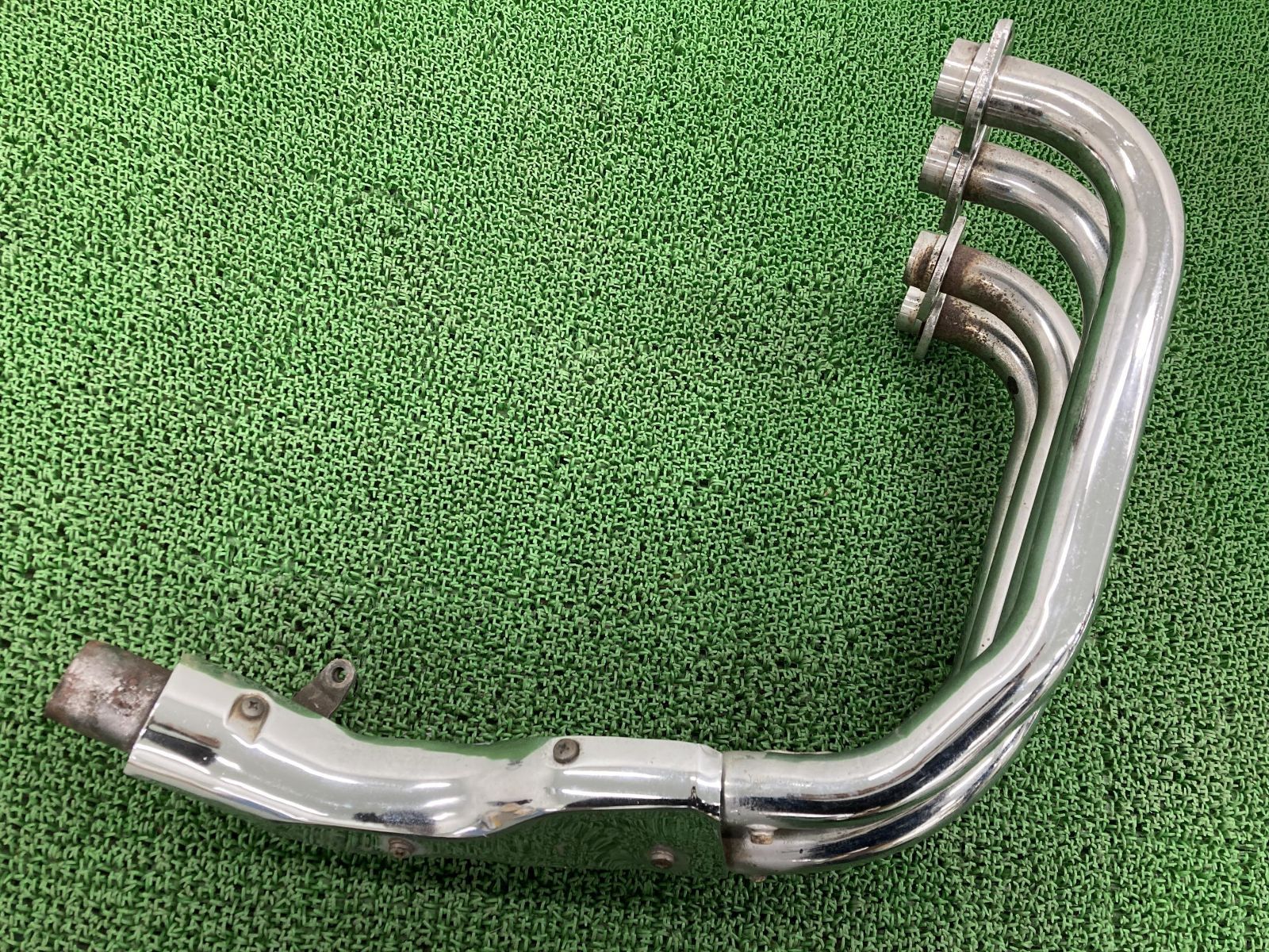 XJR400R エキパイマフラー 4HM ヤマハ 純正 中古 バイク 部品 RH02J