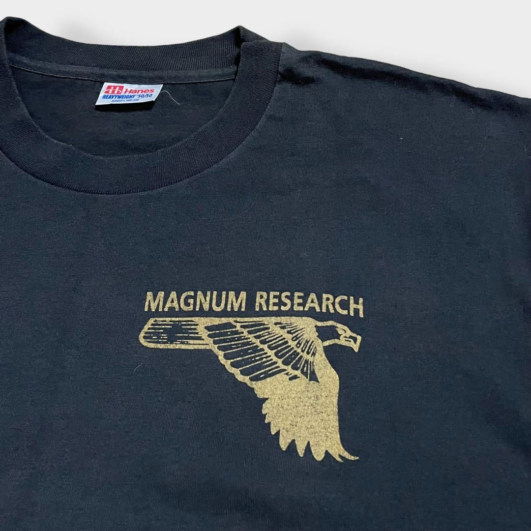 HANESs 企業系 ワンポイント Tシャツ シングルステッチ L 古着