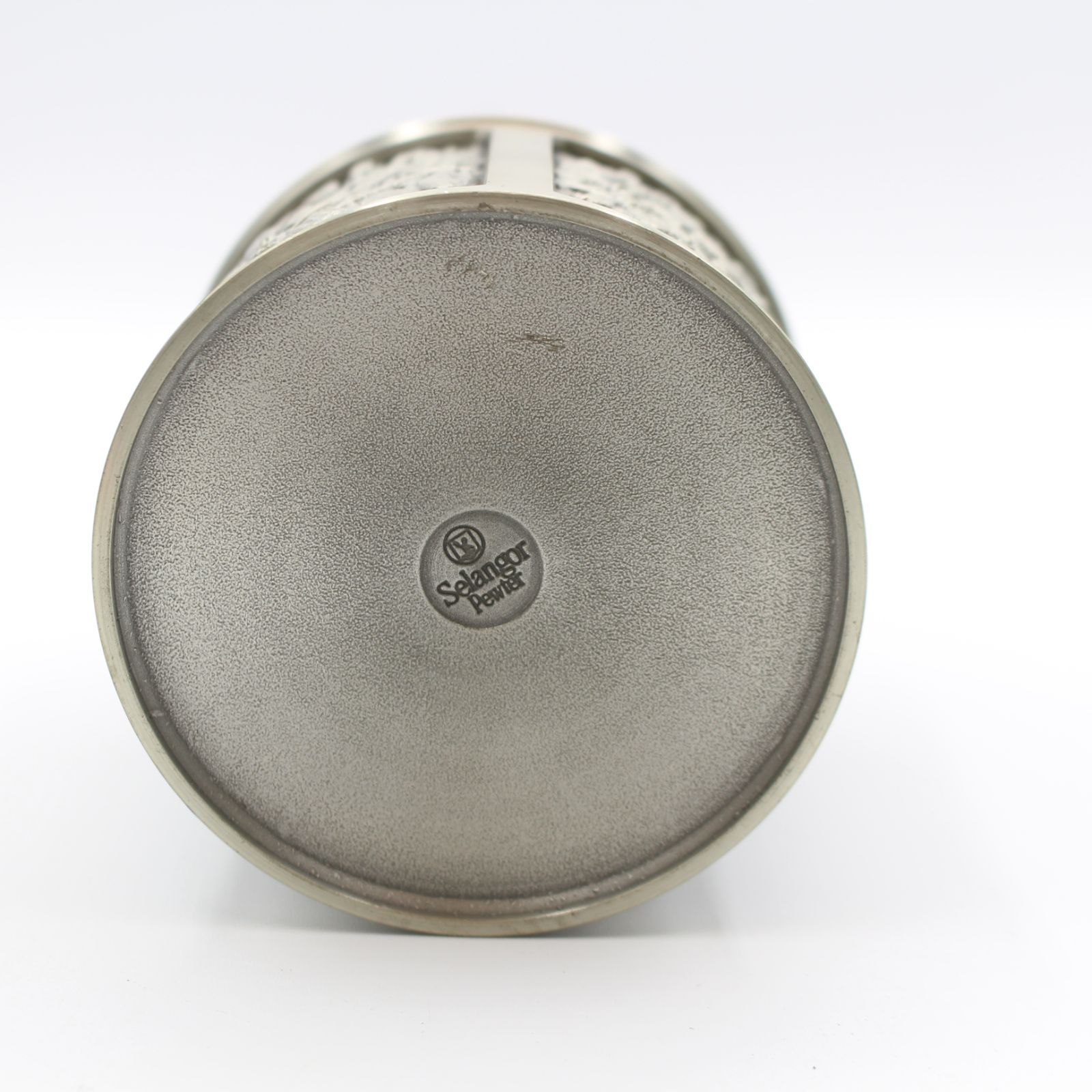 528)【美品】ロイヤルセランゴール 茶筒 錫 ピューター Royal Selangor