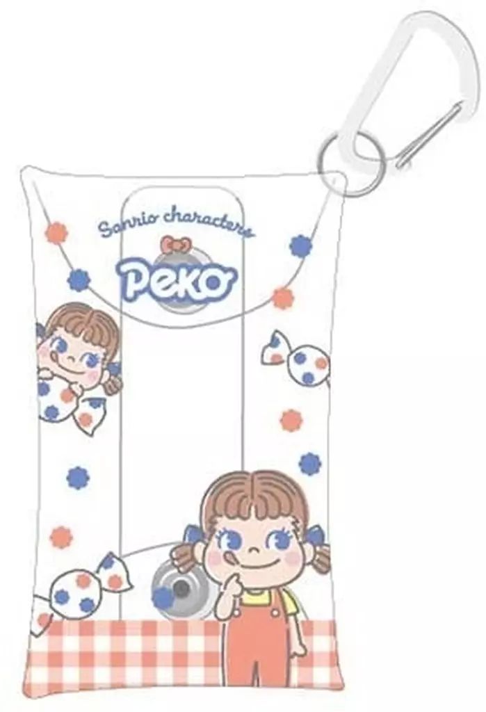 中古】雑貨 7.ペコちゃん マルチクリアケースSサイズ 「PEKO