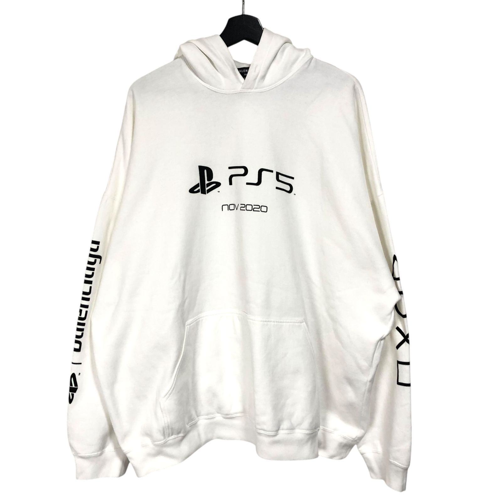 稀少XS★タイムセール★Balenciaga x PS5☆コラボフーディ Playstation5 ✕ BALENCIAGA スーパーコピー パーカー コラボ