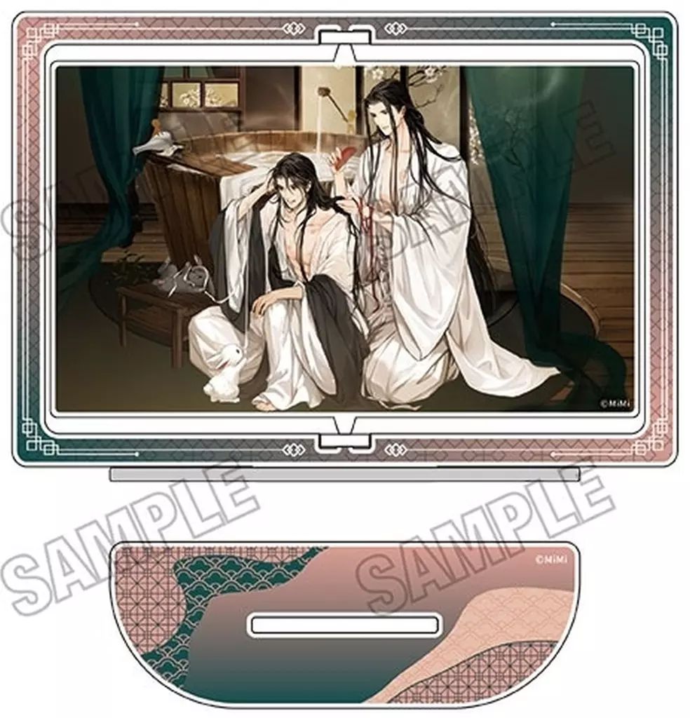 中古】アクリルスタンド・アクリルパネル 3.魏無羨＆藍忘機 描き