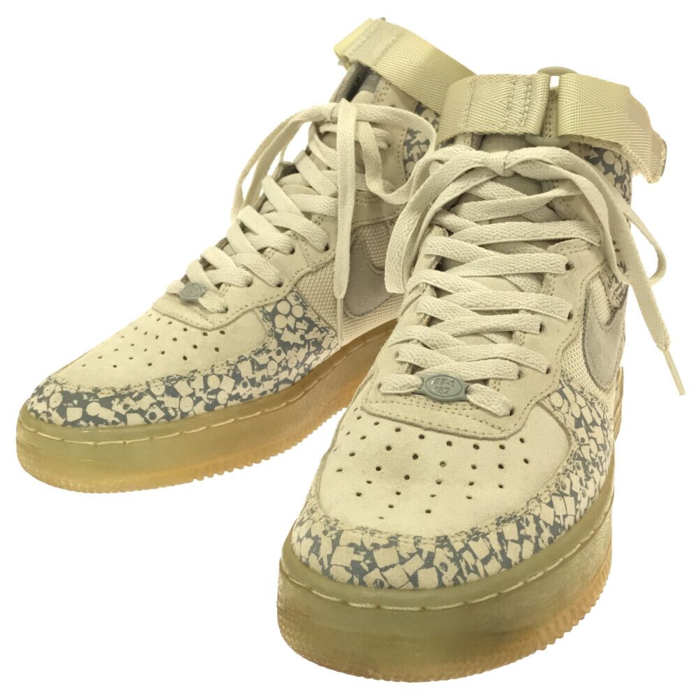 NIKE ナイキ AIR FORCE 1 HIGH L/M STASH 307064-002 エアフォース 1 ハイ スタッシュ ハイカットスニーカー US8 ホワイト