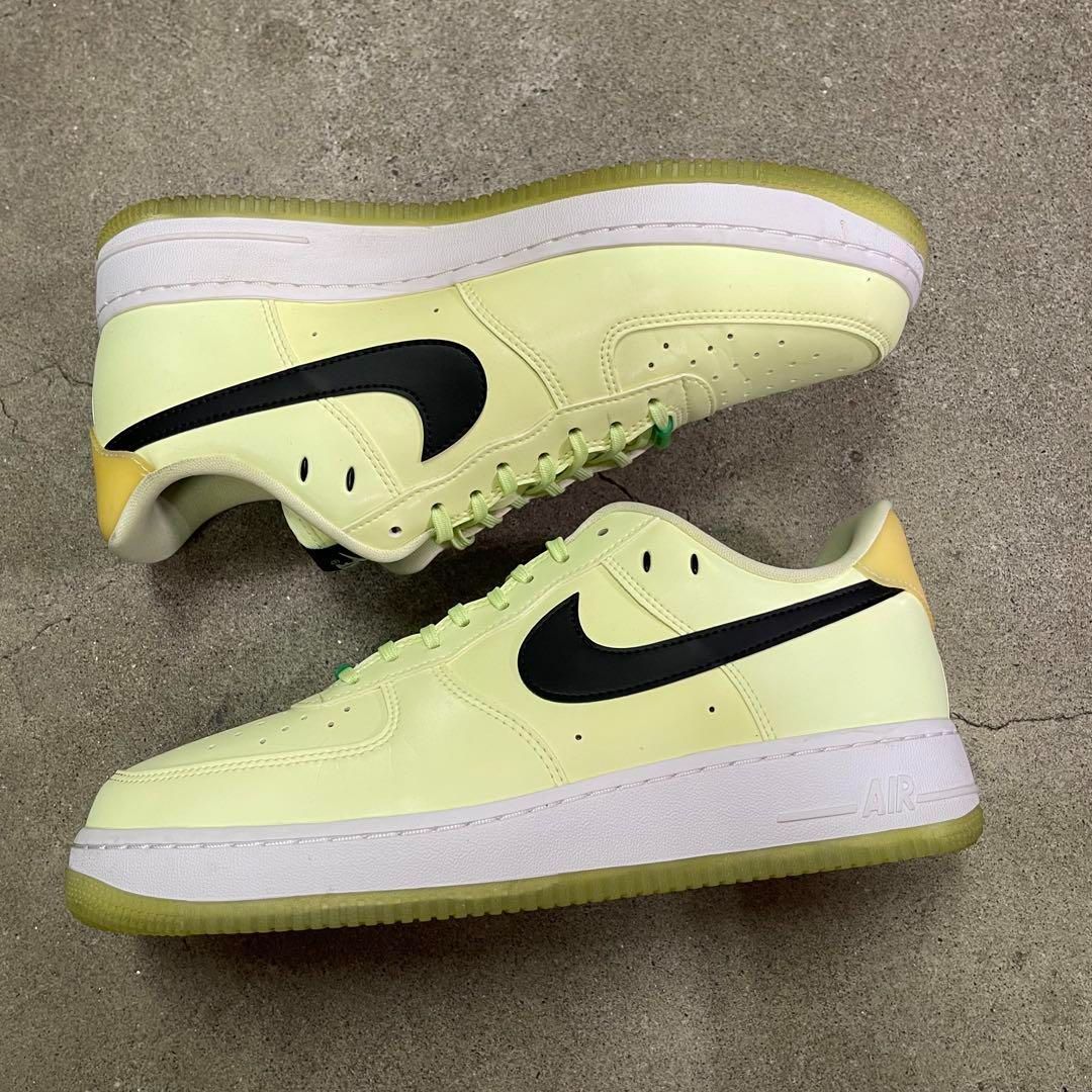 Nike Women s Air Force 1 Low 07 LX Barely Volt|Black|White CT3228-701 ナイキ ウィメンズ エアフォース1 ロー 07 LX ベアリーボルト|ブラック|ホワイト 27㎝