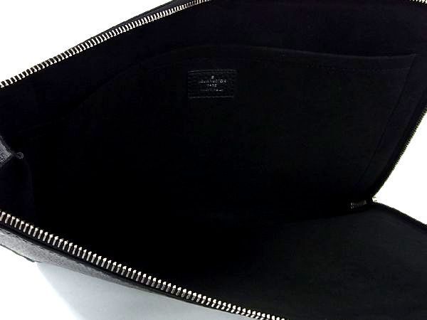 ■極美品■ LOUIS VUITTON ルイヴィトン M67768 ポシェットジュールGM クラッチバッグ セカンドバッグ メンズ ブラック系 AS4412