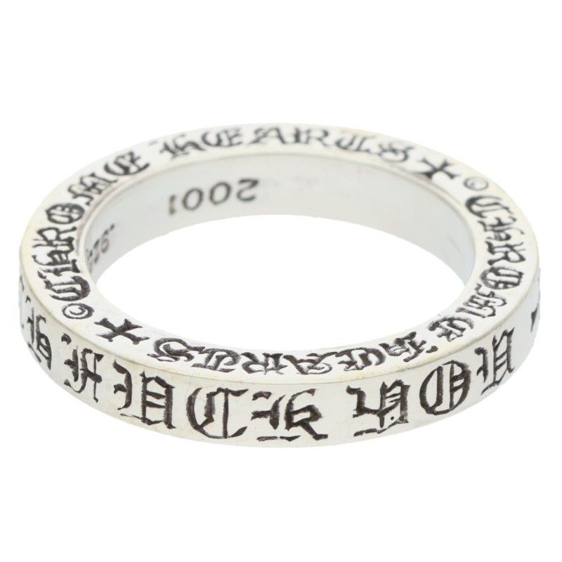 3mmスペーサーファックユー シルバーリング