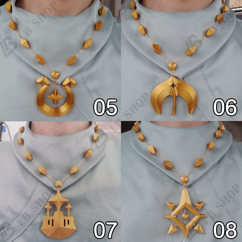 Sky星を紡ぐ子どもたち cosplay シーズンネックレス 3D粗いチェーン版