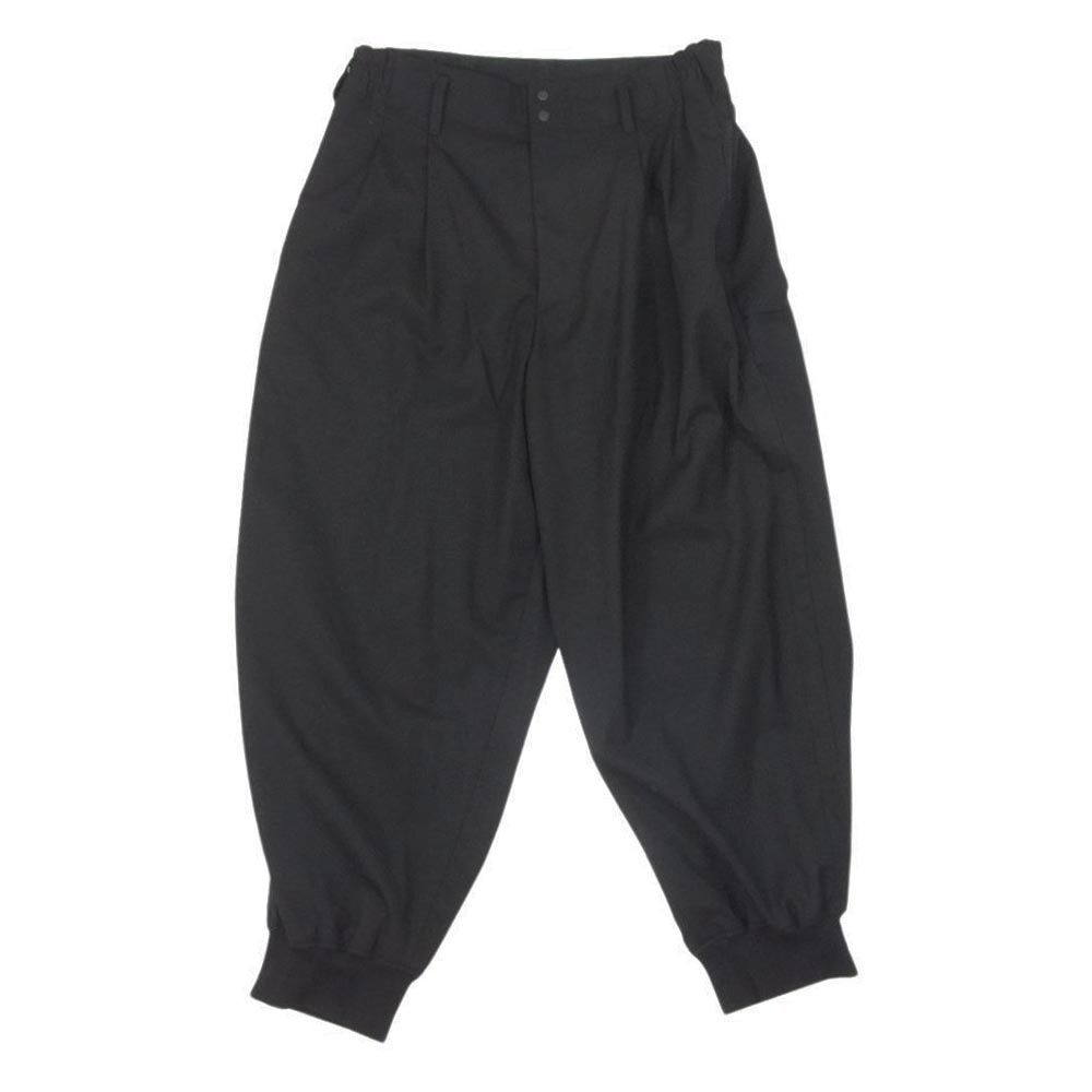 Y-3 Yohji Yamamoto ワイスリー ヨウジヤマモト 20AW GK4567  CLASSIC REFINED WOOL CUFF PANTS クラシックリファインド ウールカフ パンツ ブラック系 M【中古】