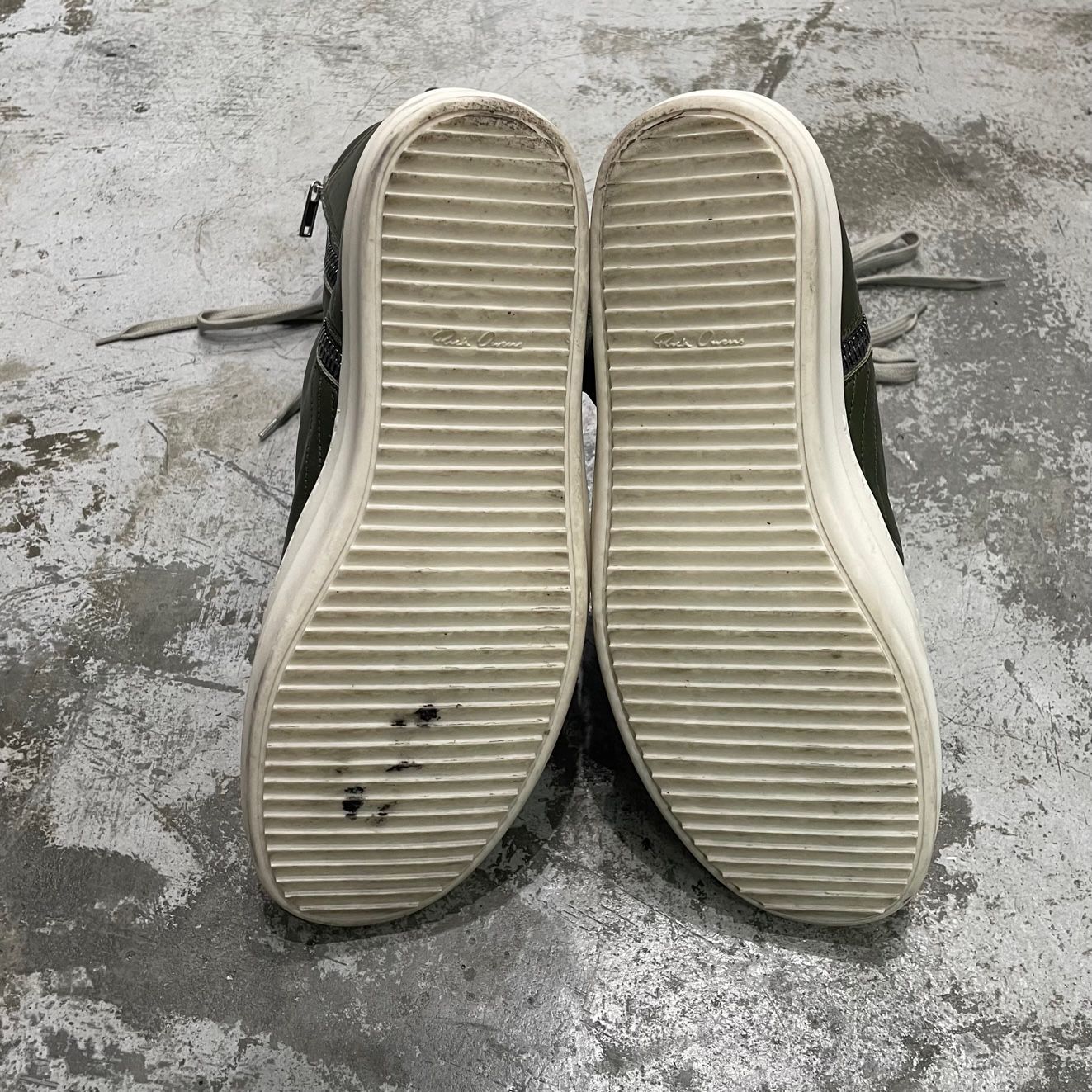 Rick Owens Cargo Basket レザー カーゴバスケット スニーカー